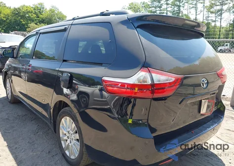 2016 Toyota Sienna Xle Premium 7 Passenger из США, поврежденный, VIN 5TDDK3DC8GS142377